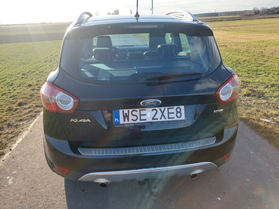 Ford Kuga 2.0 TDCI,  100% Bezwypadkowy,  Pół-Skóry , Climatronik.  Pewny kontakt codziennie po godz  17stej