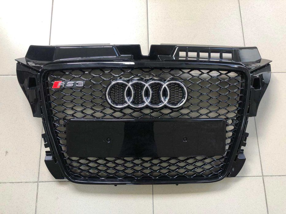 Решетка радиатора а3 audi rs решотка А3 08-12 решітка ауді A3 8P ауди