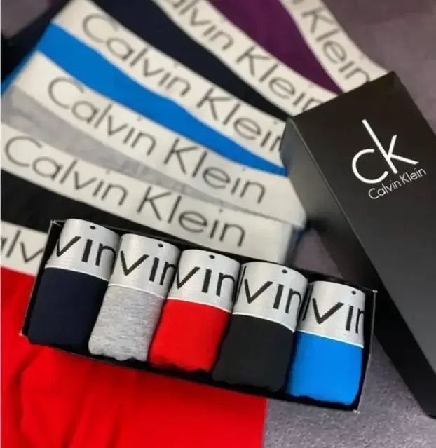 Нижня білизна. Чоловічі труси 5 шт + подарункове пакування!