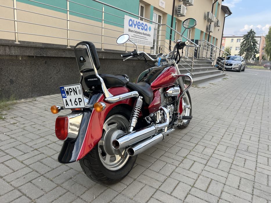 Hyosung GV 250/125 zarejestrowany / raty/ transport