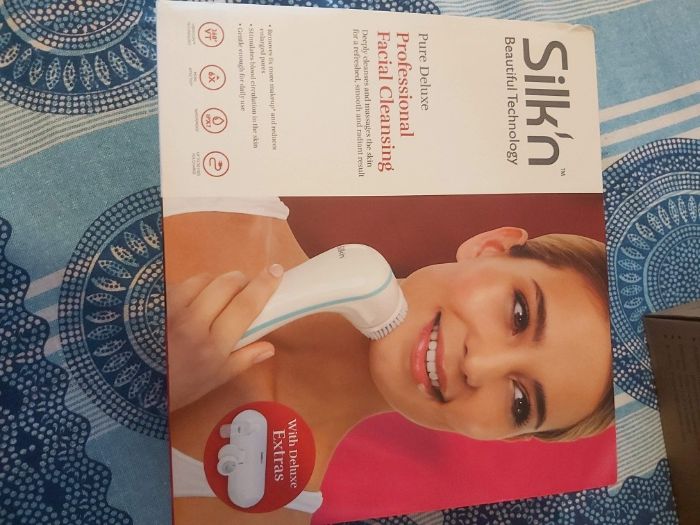 Pure Deluxe Silk'n Máquina limpeza de pele facial