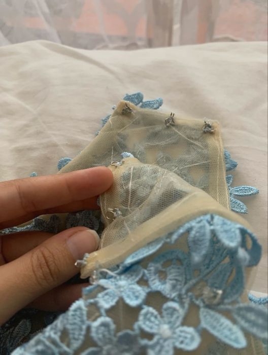 Vestido de Cerimónia Azul
