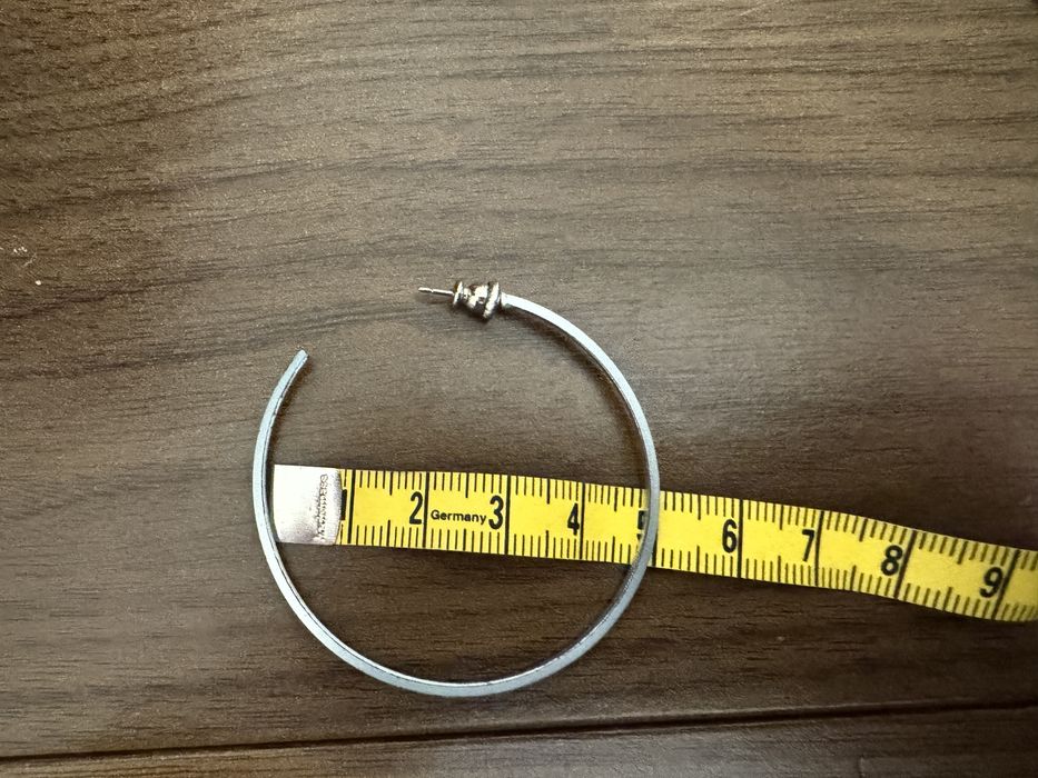 Brincos Argolas Azuis