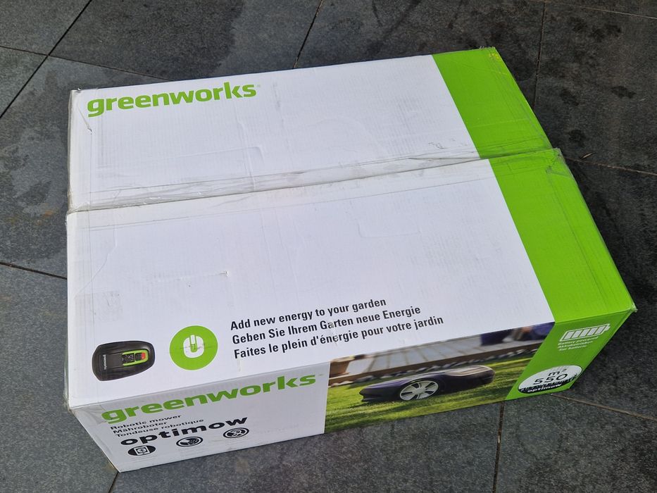 Robot koszący Greenworks Optimow 5 Bluetooth 550 m2