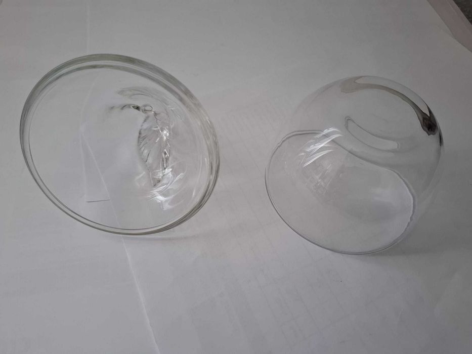 Pote de vidro vintage Luminarc: com tampa de pêra