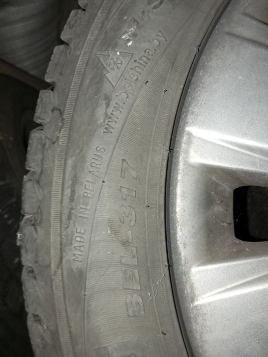Титанові диски із шинами 16 зима