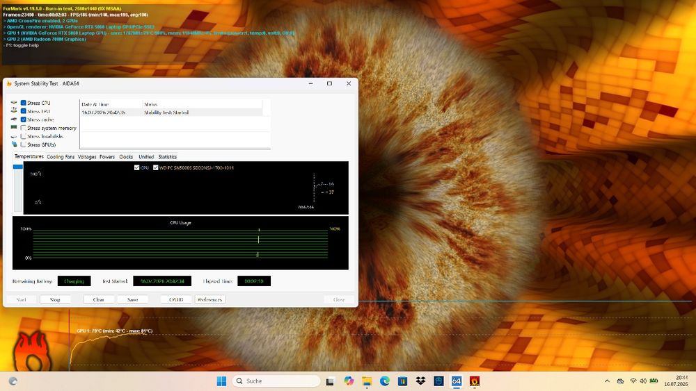 Ноутбук Acer Nitro! RTX 5060 8gb, R7 260, 32gb/1024gb, 17.3" 2.5k 165Hz!