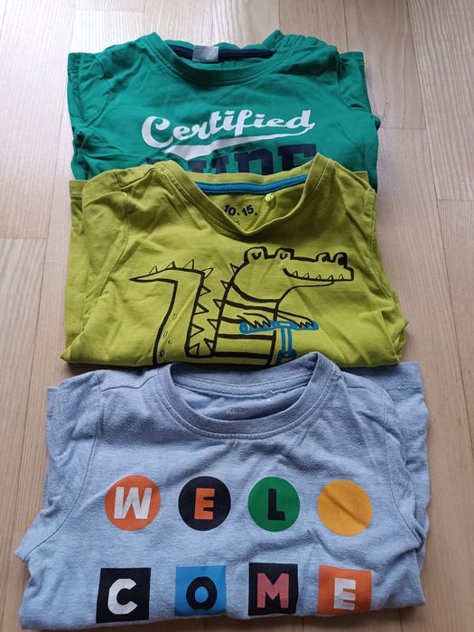 3 bluzki dla chłopca, R. 92