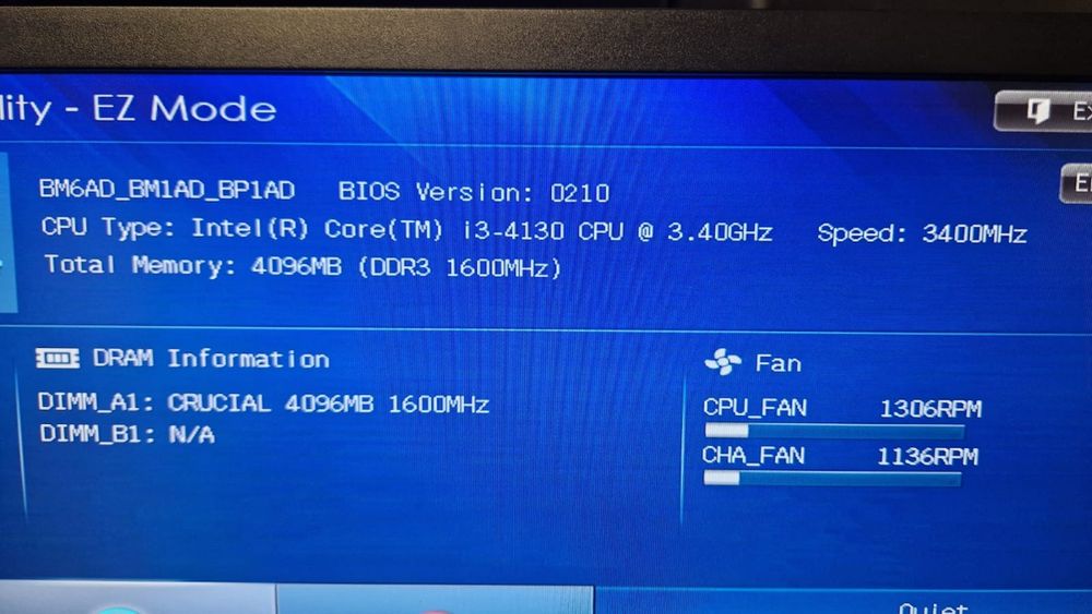 Computador de mesa - AsusPro series - i3