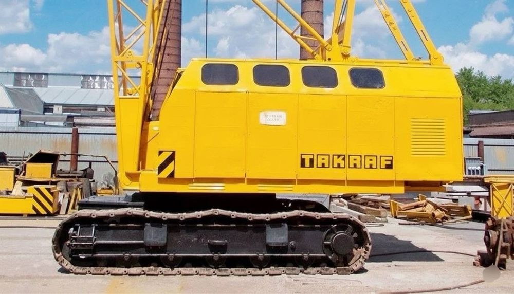 НЕДОРОГИЕ Услуги крана СКГ-100, аренда крана, гусеничный кран в Днепре
