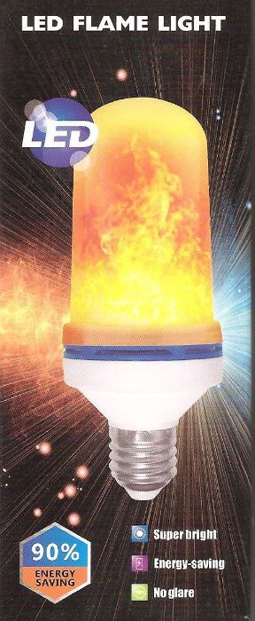 Led Flame Light E27