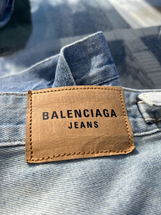 Оригинальные джинсы Balenciaga Destroyed Jeans