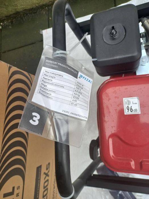 Agregat prądotwórczy nowy