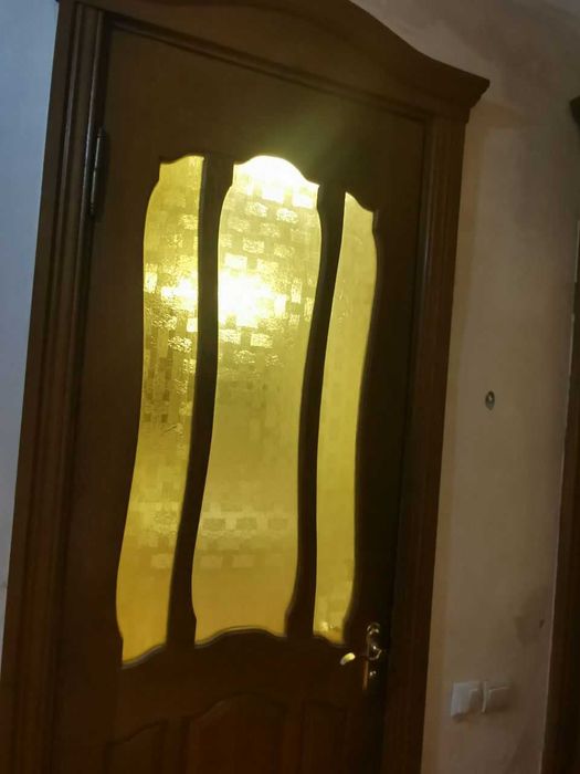 Солярка з дуба, кухня з дубовими фасадами