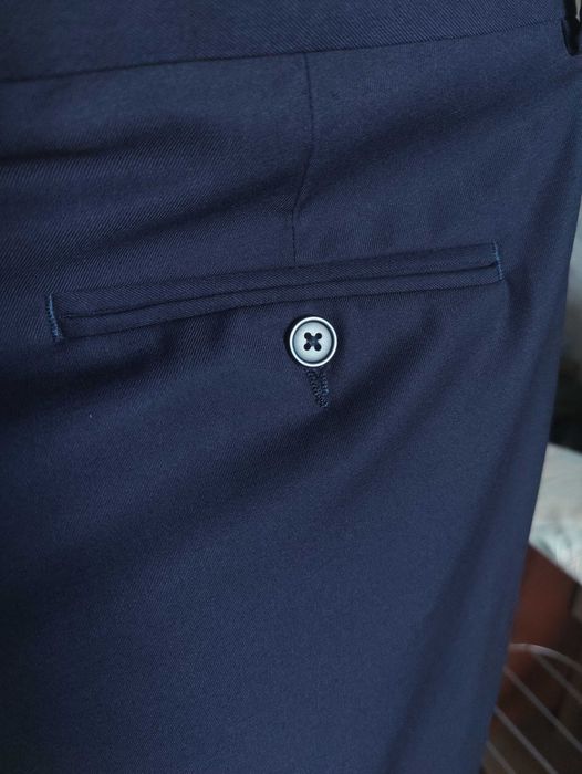 Джинсы (chino H&M jeans Sweden w33 navy.