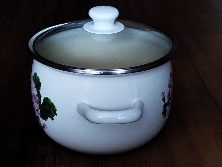 Кастрюля зі скляною кришкою 3,5 л