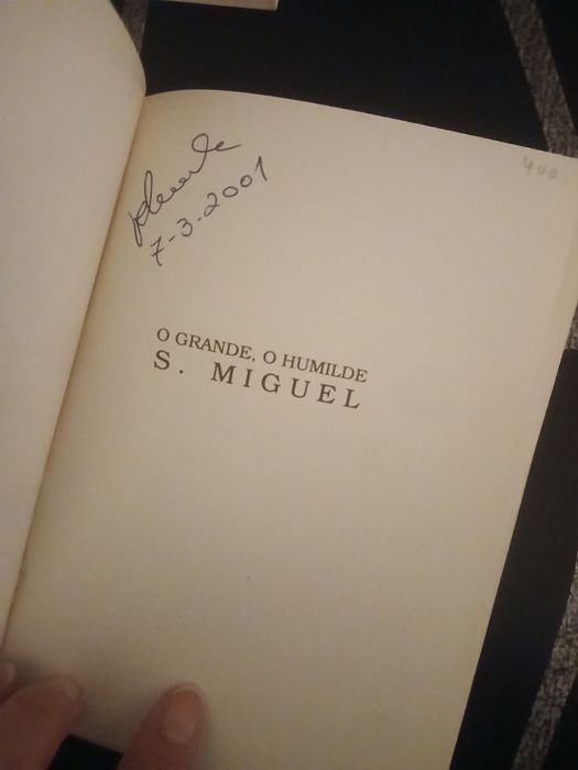 O grande, o humilde, s. Miguel, Oliveira de Jesus Reis, 1989