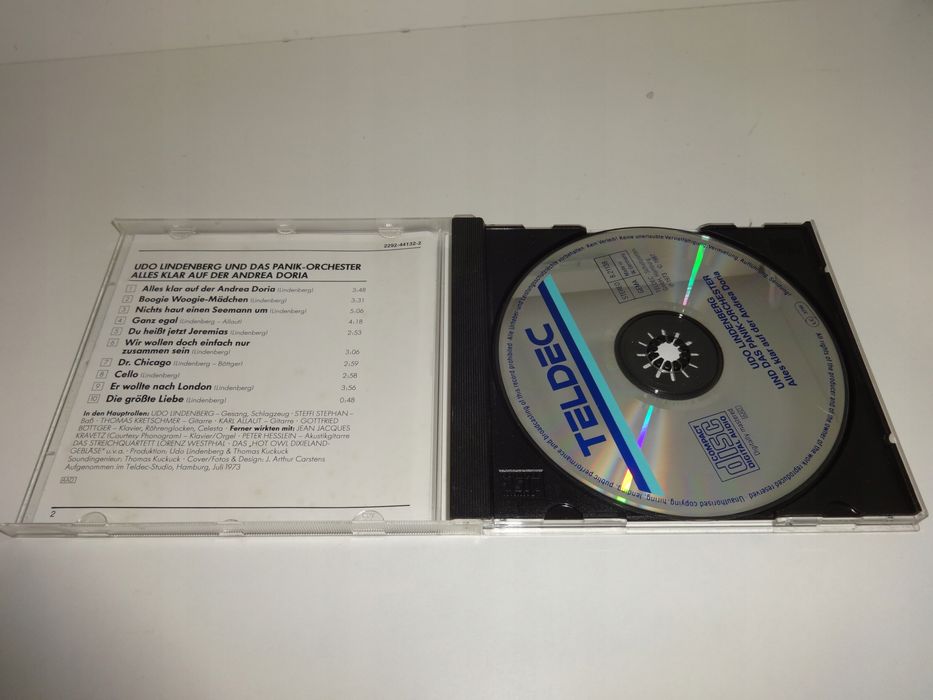Lindenberg Und Das Panikorchester – Alles Klar Auf Der Andrea Doria cd