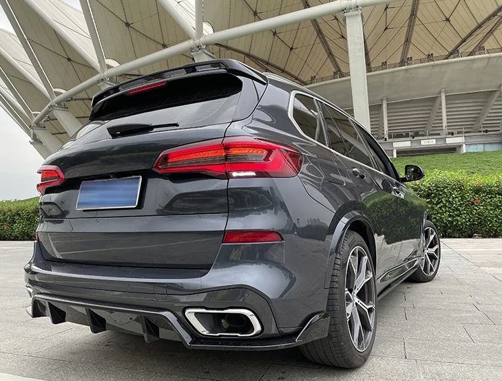 Обвес губа передняя задняя BMW X5 G05 black knight paradigma