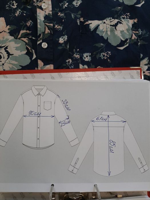 Гавайська чоловіча сорочка W&B 5XL