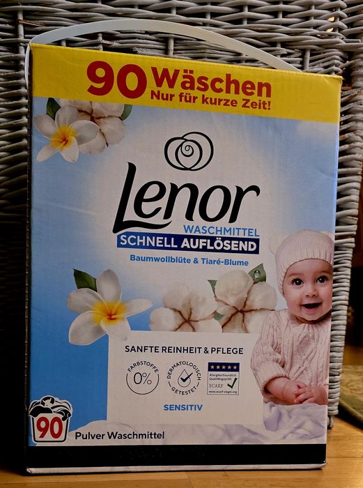 Proszek do prania uniwersalnego Lenor 90 prań z Niemiec