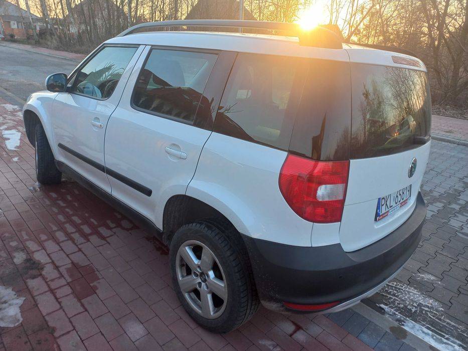 Skoda Yeti 2011r  1.2ben 105KM  przebieg  114000km ZAREJESTROWANY