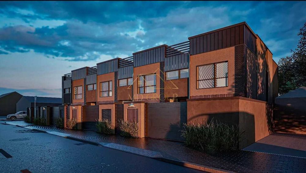 Сучасний Таунхаус з гаражем в місті,центральна частина.