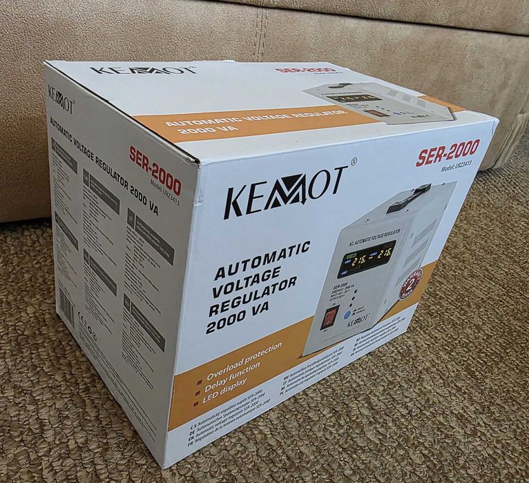 Автоматичний стабілізатор напруги KEMOT SER-2000 2000 ВА