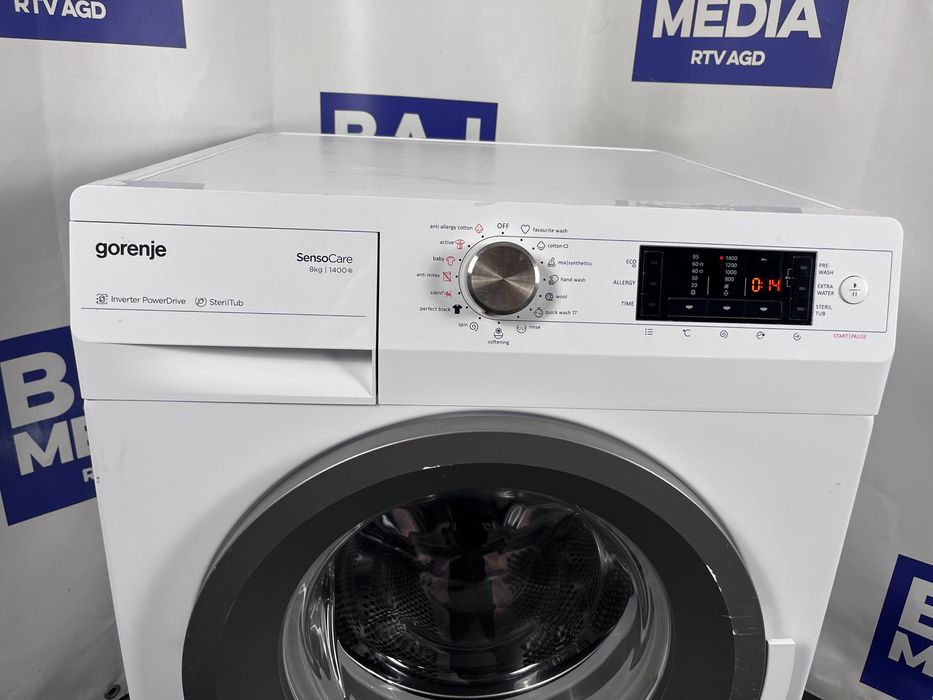 Pralka Gorenje Inverter Premium 8 kg/1400 /A+++ /Dostawa/Gwarancja