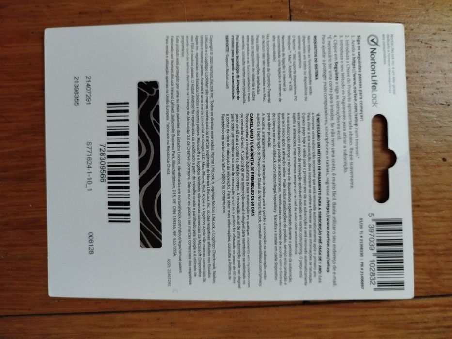 Norton 360 – 1 Year64172185900931122