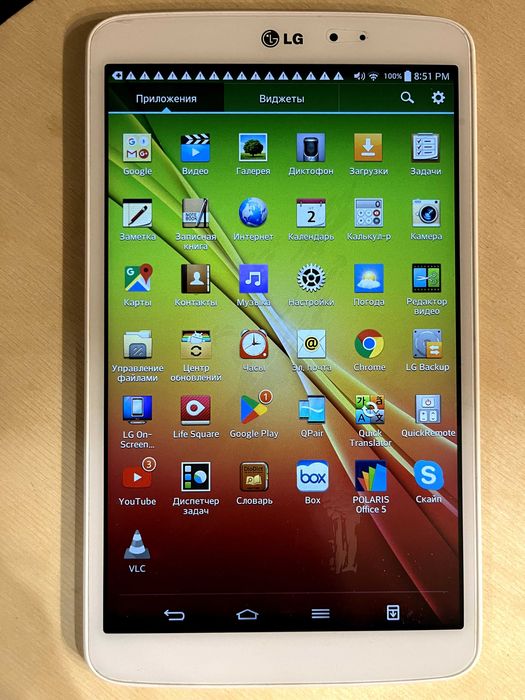 Планшет LG G Pad 8.3 V500 білий