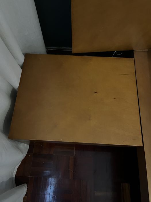 Quarto de casal em madeira macica