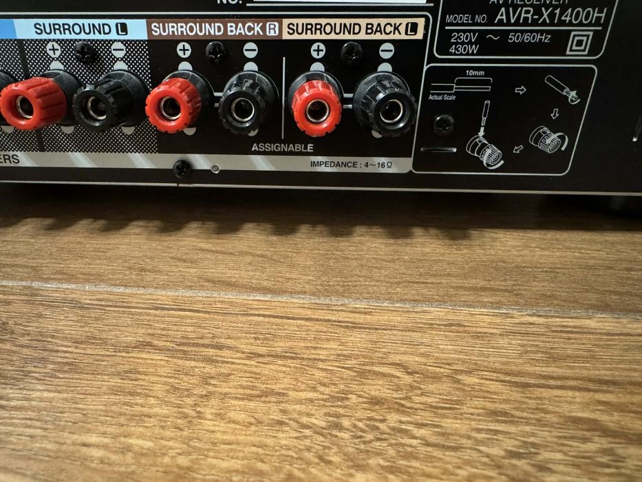 Amplituner Denon AVR-1400H 7.2 Dolby Atmos