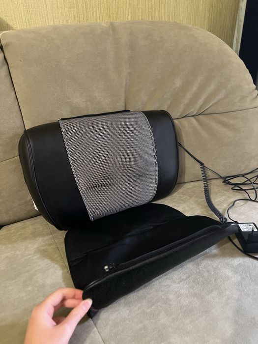 Масажна подушка з нефритовими роликами Nefrimed