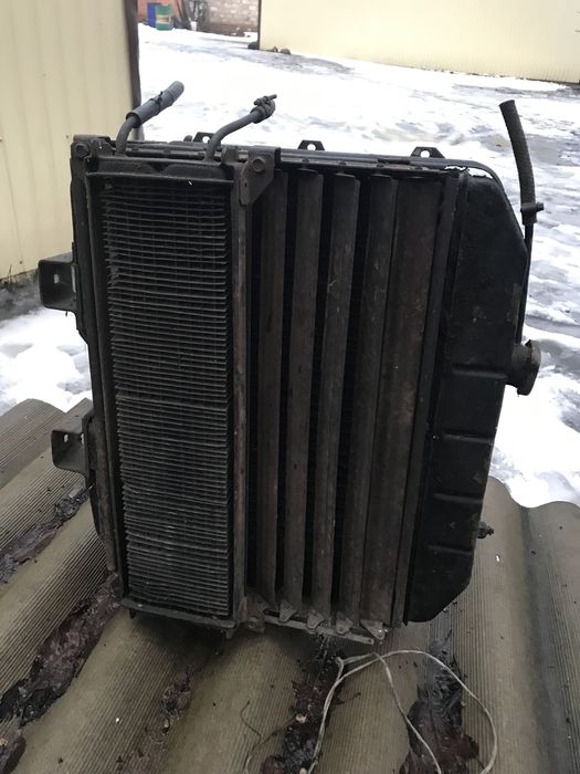 Радіатор охолоджння двигуна Уаз 469 452 мідний 3 рядний вир-во СССР