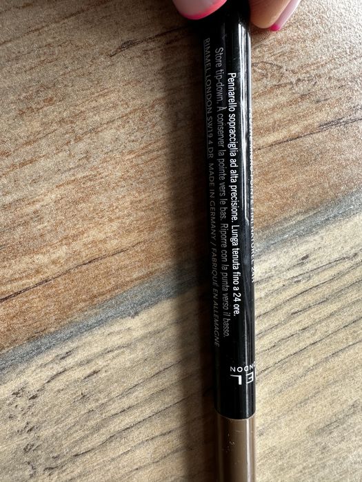 Pędzelek do brwi Rimmel  blonde