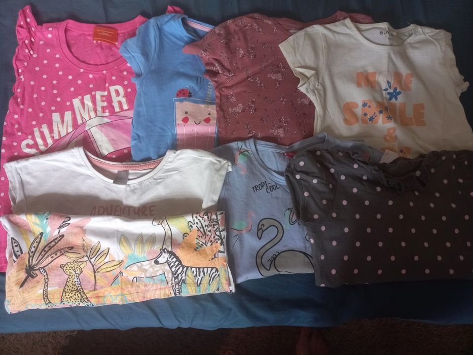 T- shirt, 7 sztuk, krótki rękaw