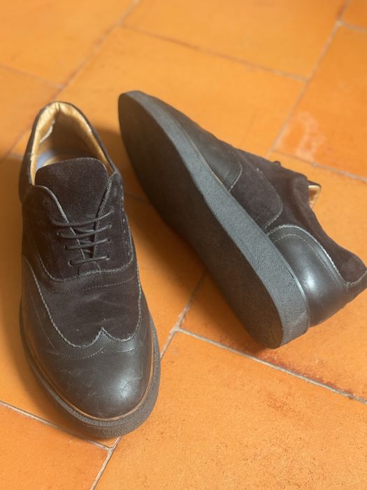 Sapatos pretos Filipe Sousa em muito bom estado