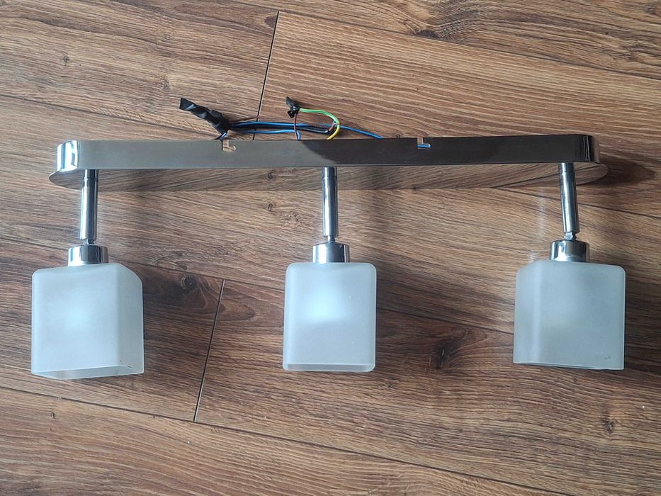 lampa sufitowa lub ścienna Paulmann 3 punkty świetlne nikiel