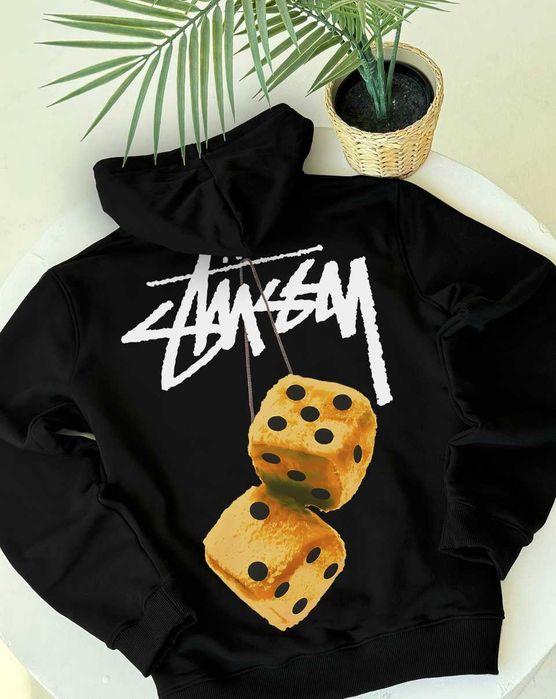 БЕЗ ПЕРЕДПЛАТ - Новая Кофта - Худи Стусси - Stussy - Basic - BIG Logo