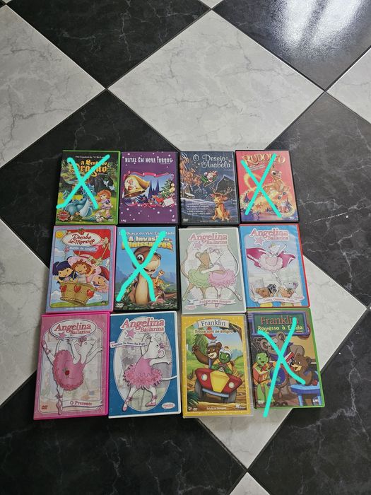 Dvds infantis vários