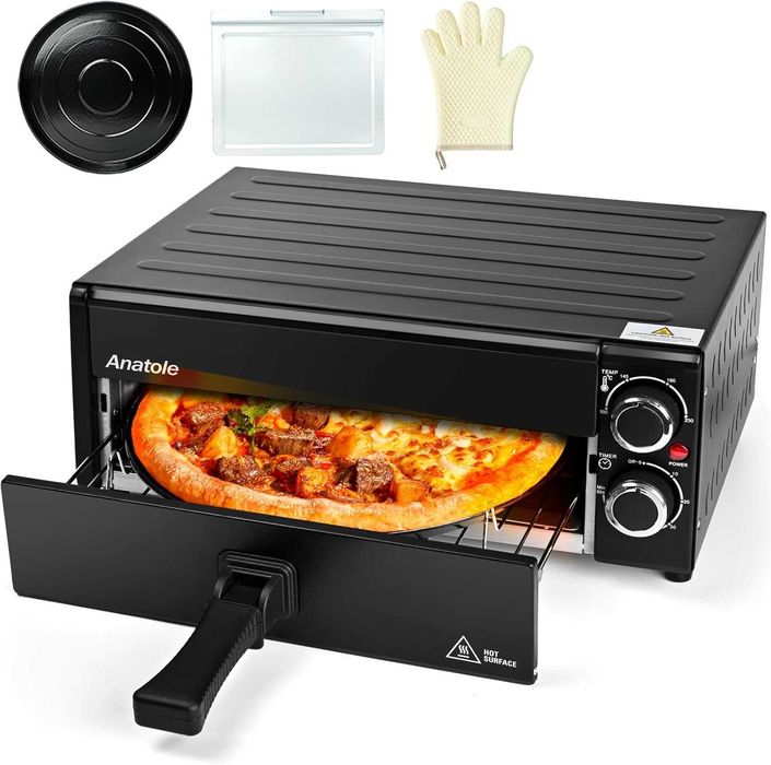 Piec do pizzy Anatole Electric Pizza Oven 12" 1800W do użytku wewnątrz, blatowy