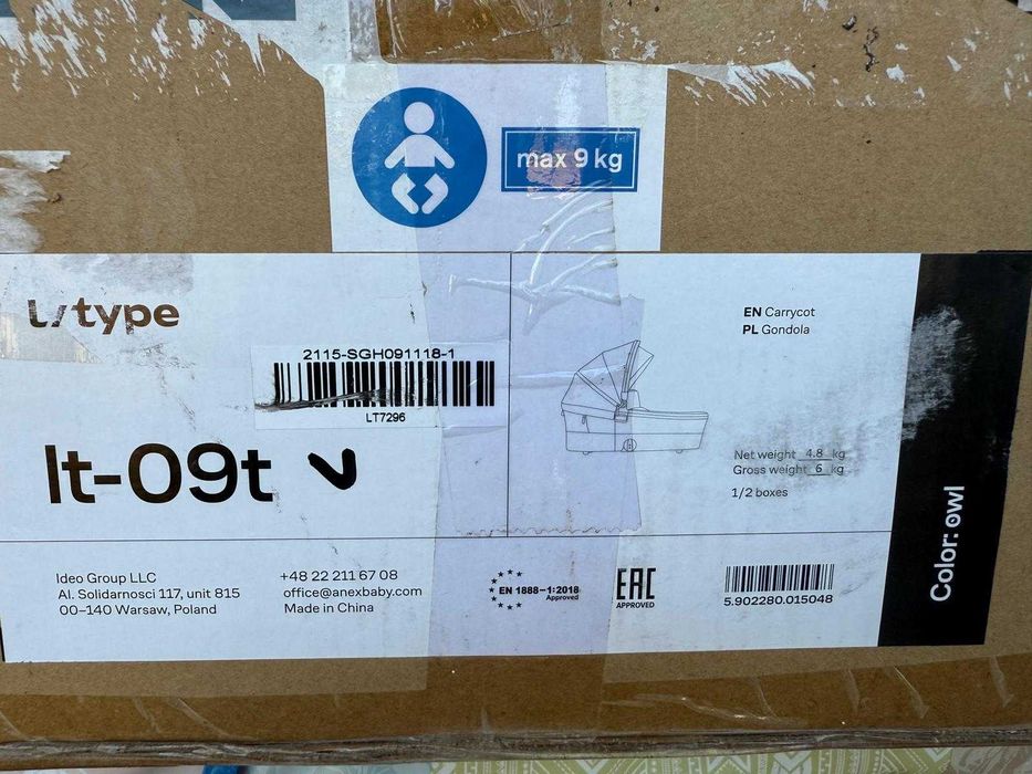 Carrinho de Bebe Anex L-Type