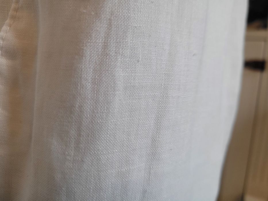 Spodenki lniane krótkie nowe 100proc len