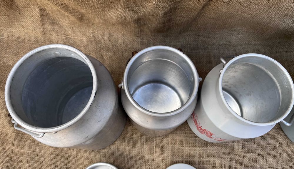 Бидончик алюминиевый 2-3 л. СССР