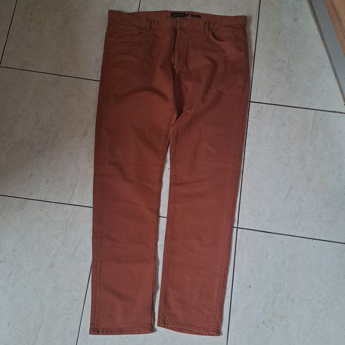 Spodnie Massimo Dutti eur 50 ceglaste jak nowe