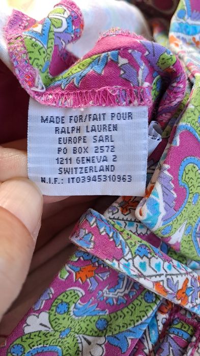 Ralph Lauren spodnie roz XS
