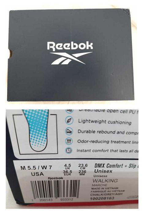 Reebok Dmx Sapatilhas unissexo Tam 36,5