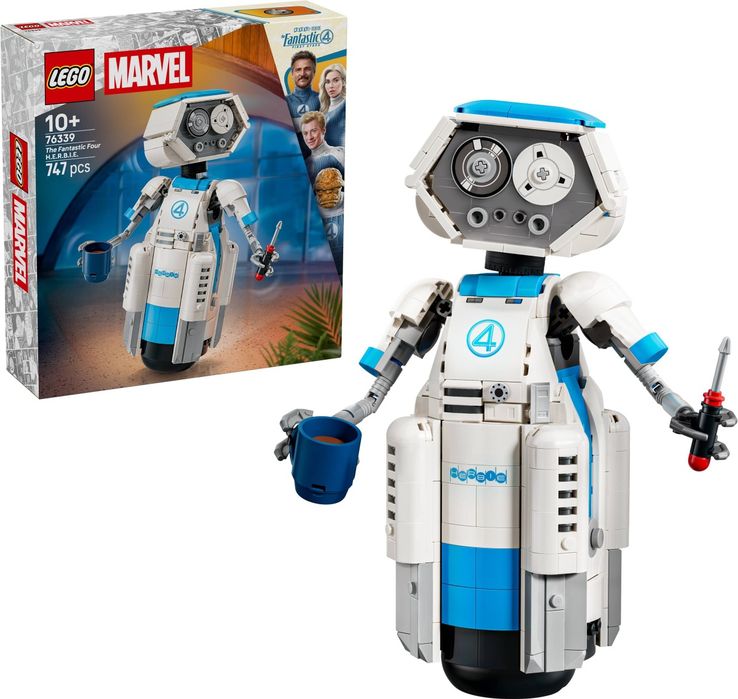 LEGO® Marvel 76339 Робот ГЕРБІ (H.E.R.B.I.E)
