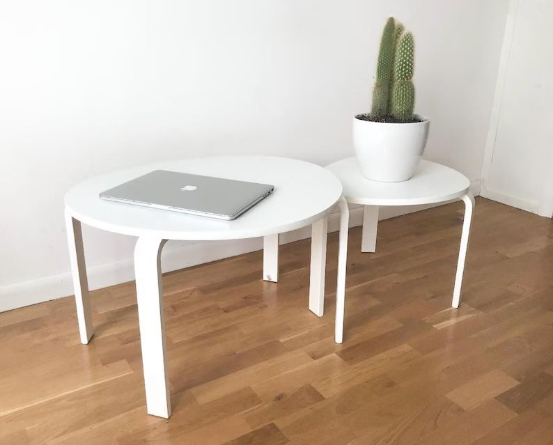 Mesa de centro dupla